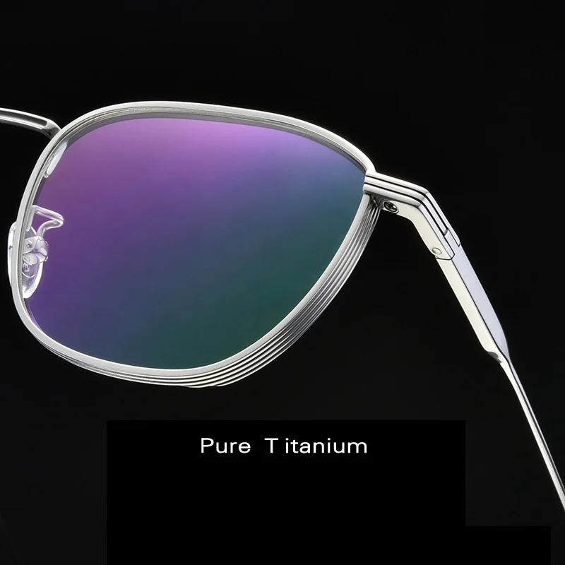 Оправа для очков титановая мужчин и женщин винтажная квадратная оправа