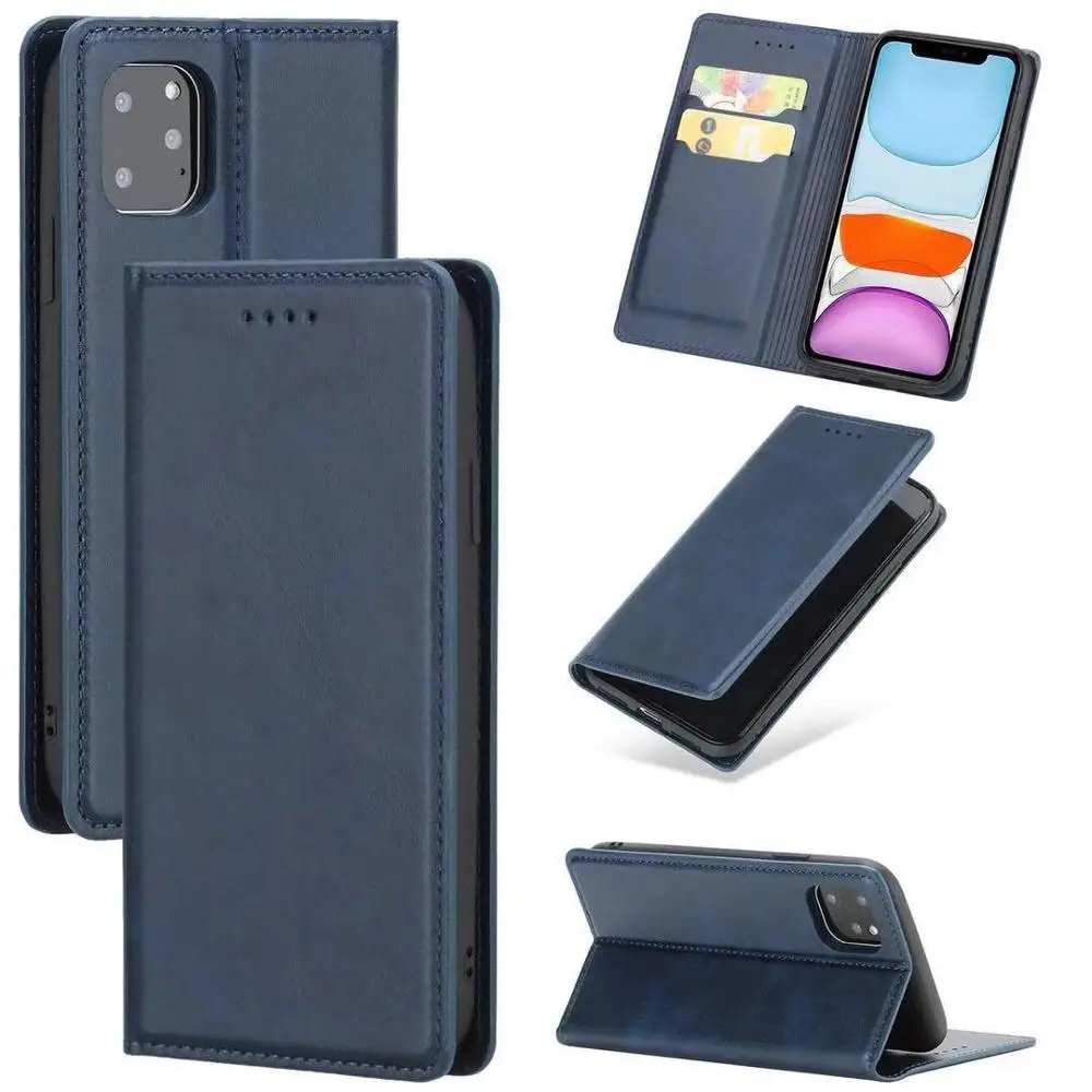 Синий GT кожаный чехол для мобильного телефона с узорами для iPhone11 11Pro Max XS XR 8plus 8 7 7plus 6 6s 6s plus Роскошный чехол для мобильного телефона - Цвет: Синий