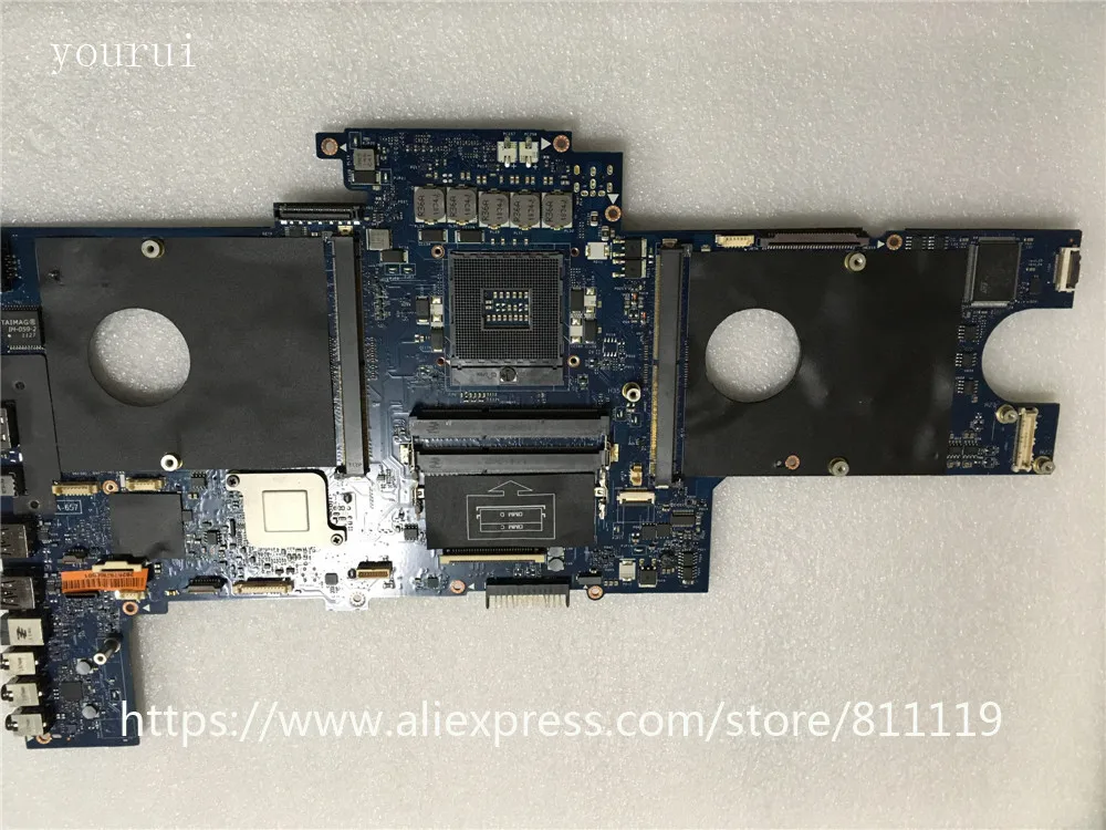 

Yourui C9XMR 0C9XMR CN-0C9XMR LA-6571P для Dell Alienware M18X R1 ноутбук PC материнская плата