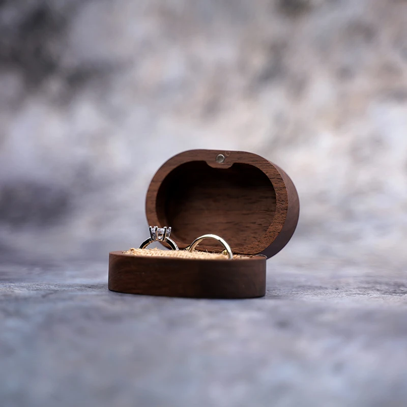 

Wood jewelry Ring Box Rustic Wedding Wooden Ring Holder Customized Wedding Ring Bearer Wood Gift Box