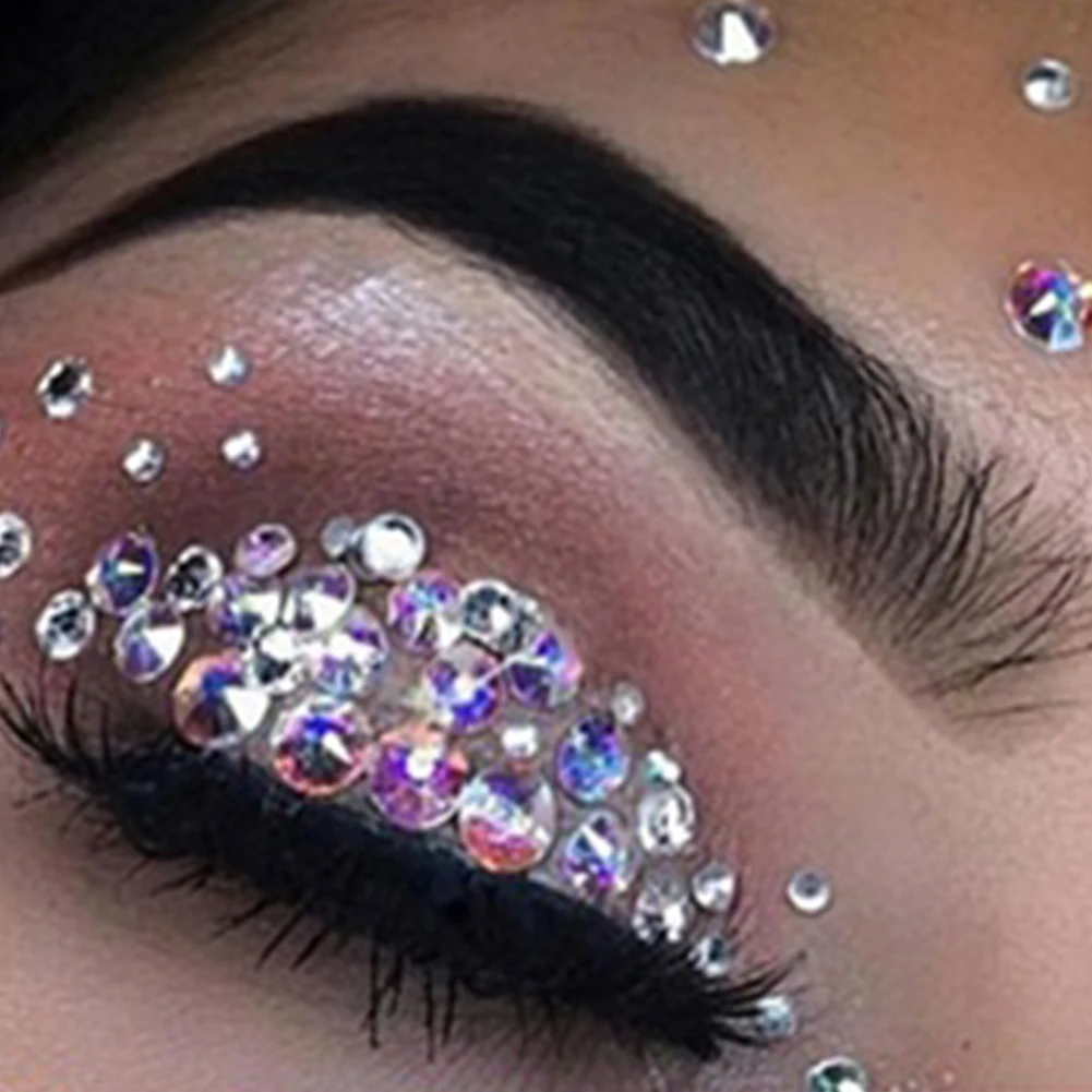 Набор 3d-татуировок для тела набор временных наклеек с блестками акриловые