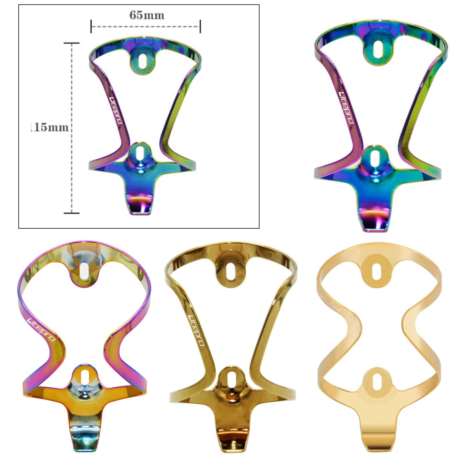 

Bike Water Bottle Holder, Bicycle Water Bottle Cage for Road Bikes Mountain Bikes