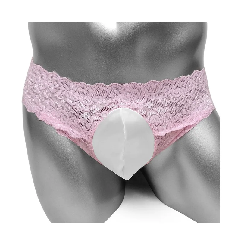 Мужские прозрачные трусы стринги с мешочком для пениса сексуальное нижнее белье