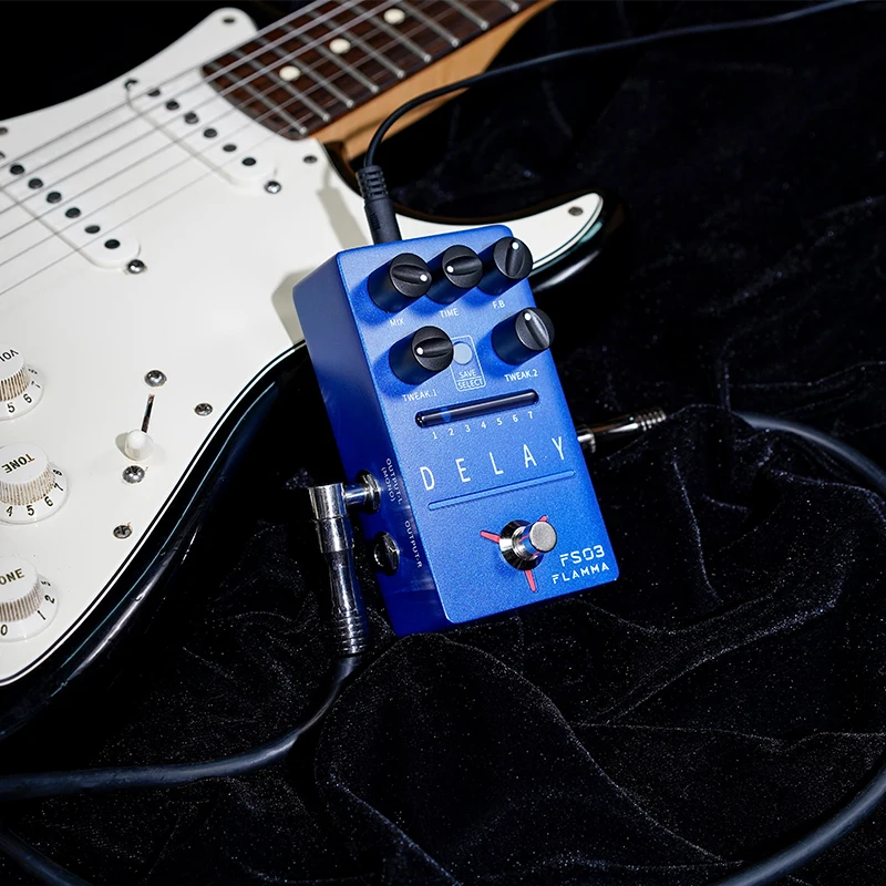 FLAMMA FS03 стерео педаль эффектов задержки 6 с 80s Looper Storable Presets Tap Tempo Trail функция | Спорт