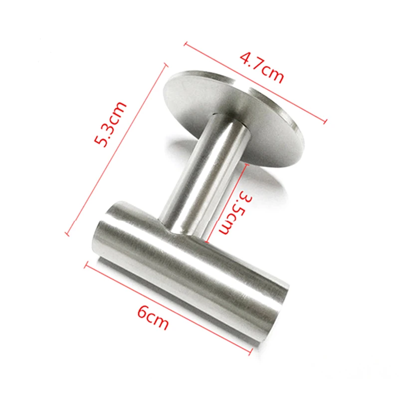 

Free Perforated Kitchen Hook Kitchen wall Storage Rack 304 Stainless Steel Hook Spatula Kitchen Storage Hook 1-Pack Dropshipping