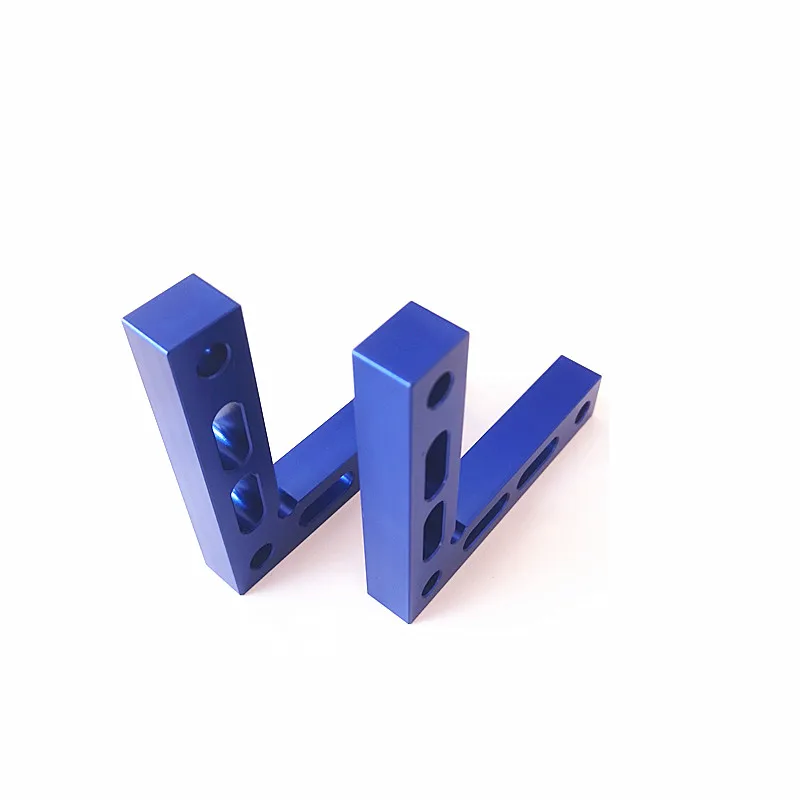 

110x100mm 90 Degrees L-Shaped Auxiliary Fixture Splicing Board Positioning Panel Fixed Clip Square Ruler Woodworking tools