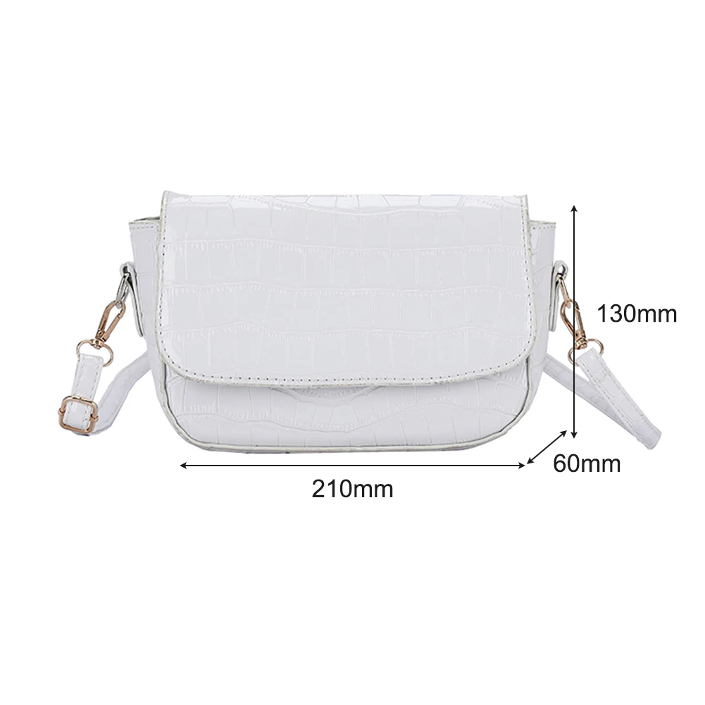 

Luxury Fashion Alligator Shoulder Crossbody Bags For Women Snake Pattern Messenger Bag Casual Ladies Small Handbags Flap Purse