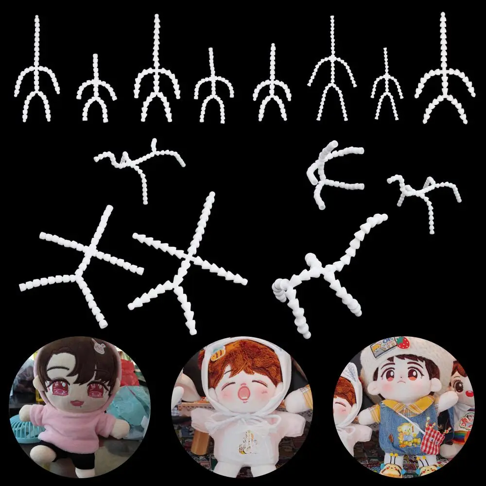 15/20cm Quality Sound/Silent Version Dolls Skeleton Joint Plush Toy DIY Doll Ball Socket Flexible Armature Accessories | Игрушки и хобби