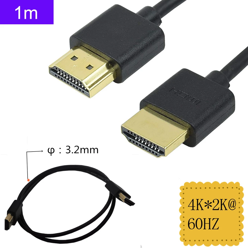 

Версия 2,0 HD кабель 4k * 2k @ 60HZ HDMI HD кабель для передачи данных 1 м
