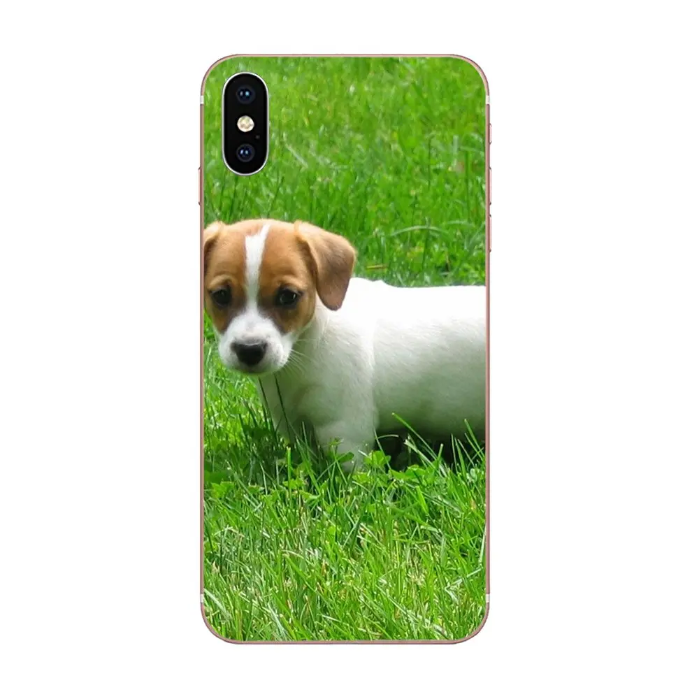 Симпатичные с рисунком щенка Джека Расселла узором для Huawei Honor 4C 5A 5C 5X6 6A 6X7 7A 7C 7X8 8C