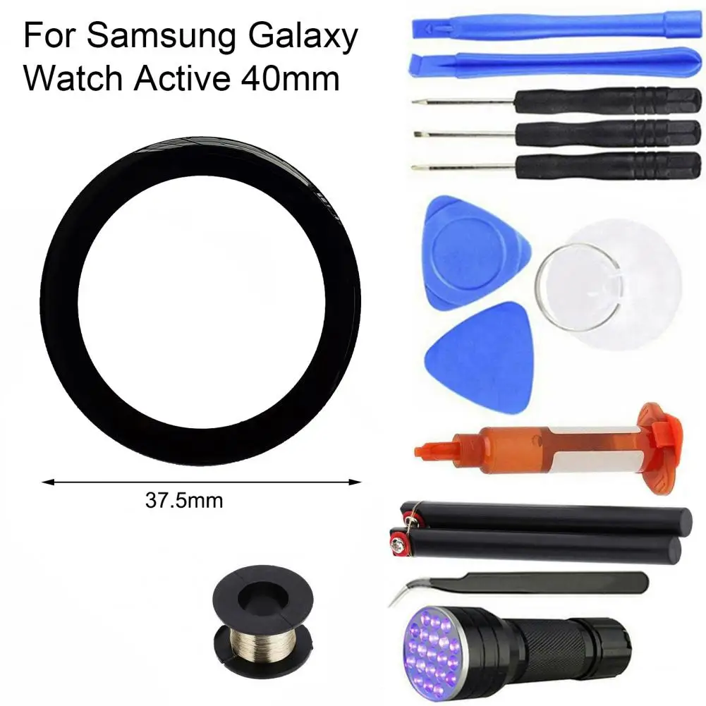 Precise Watch Out Front Glass Lens Replacement Touch Screen Repair Kit for Samsung Galaxy Active 40mm/Active 2 40mm/44mm | Электроника