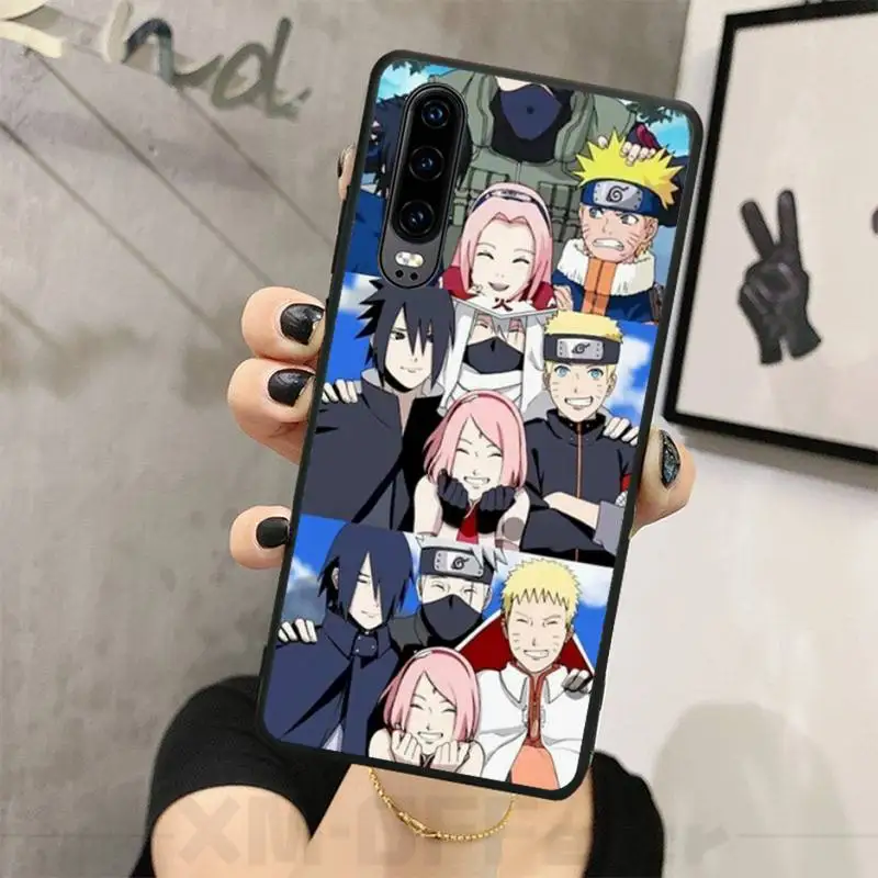 Наруто мультфильмы Роскошный Уникальный Дизайн чехол для телефона Huawei P8 lite 2017 P9