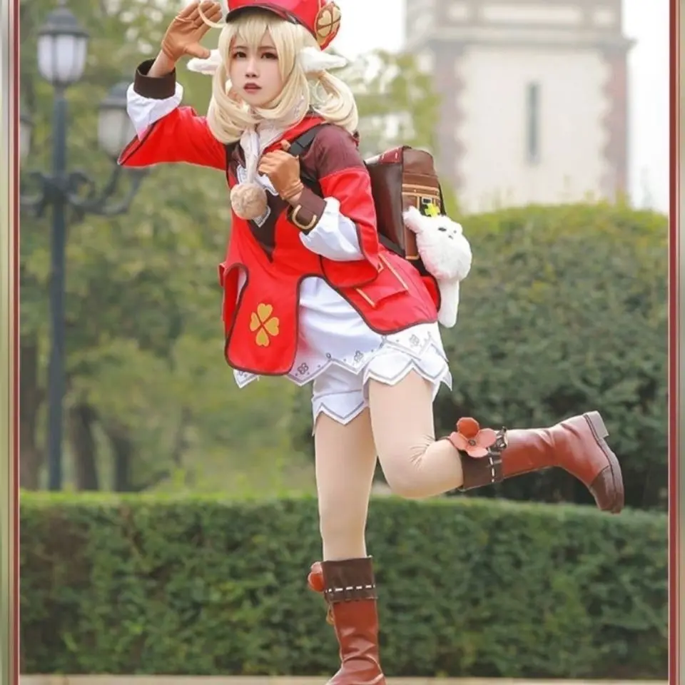 

Original God Cos Cute Women's Role Play Loli Full Set Of Non Maid Cosplay Animation Costume Harajuku Off White Ceinture Femme