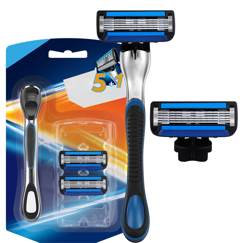 

Men Manual Razor Shaver Safe Face Care Beard Lubricating Function Shaving Tool HJL2019