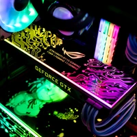 Case Side GPU Backplate Panel Chassis light board For decoration Customization ARGB  12V RGB  Molex Colorful MOD DIY