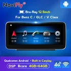 NaviFly IPS экран 8 ядер Android 10 Автомобильный GPS-навигатор плеер для benz C-Class W205GLC-Class X253V-Class W446 2015-2018