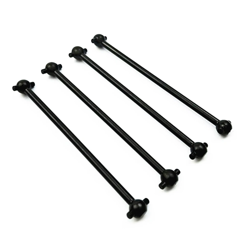 

4Pcs Metal Dog Bone Drive Shaft for Wltoys 144001 124019 124018 RC Car Upgrades Parts Accessories
