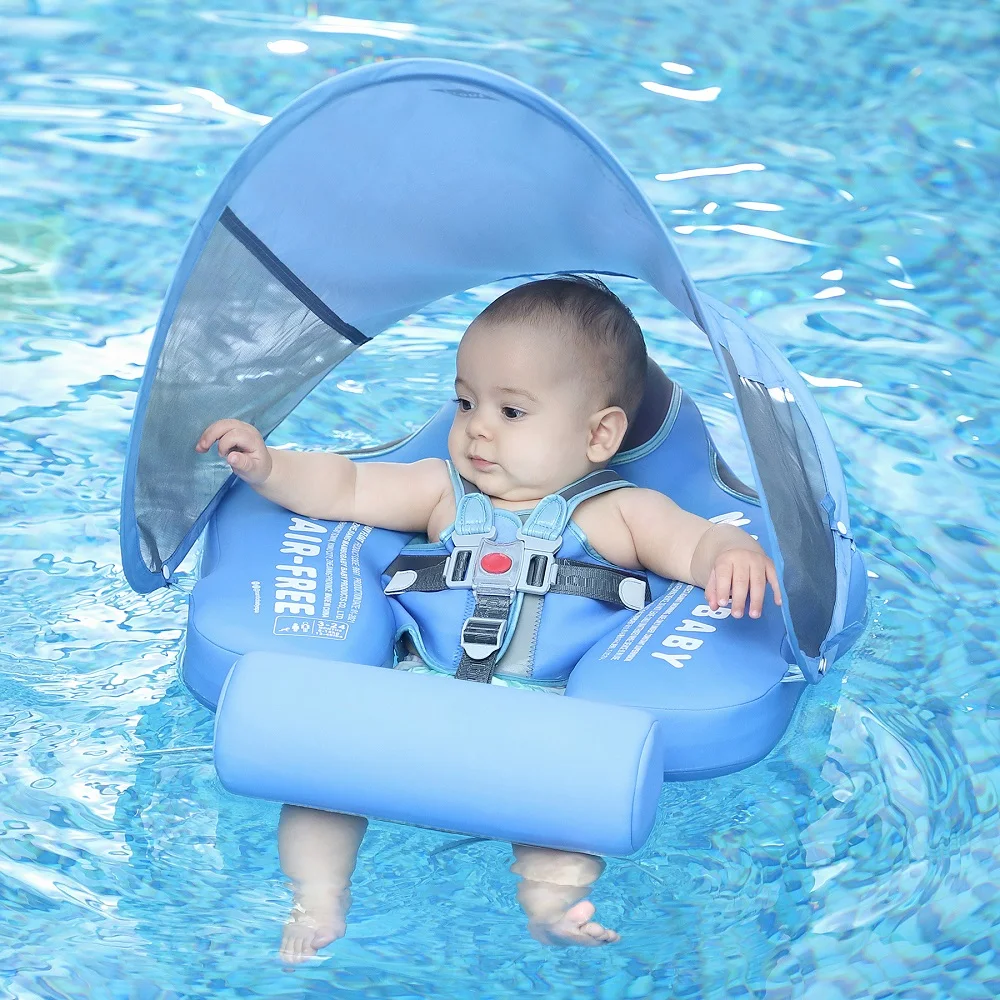 

NEW Solid Non-inflatable Newborn Baby Waist Float Lying Swimming Ring Pool Toys Swim Ring Swim Trainer For Infant Swimmers