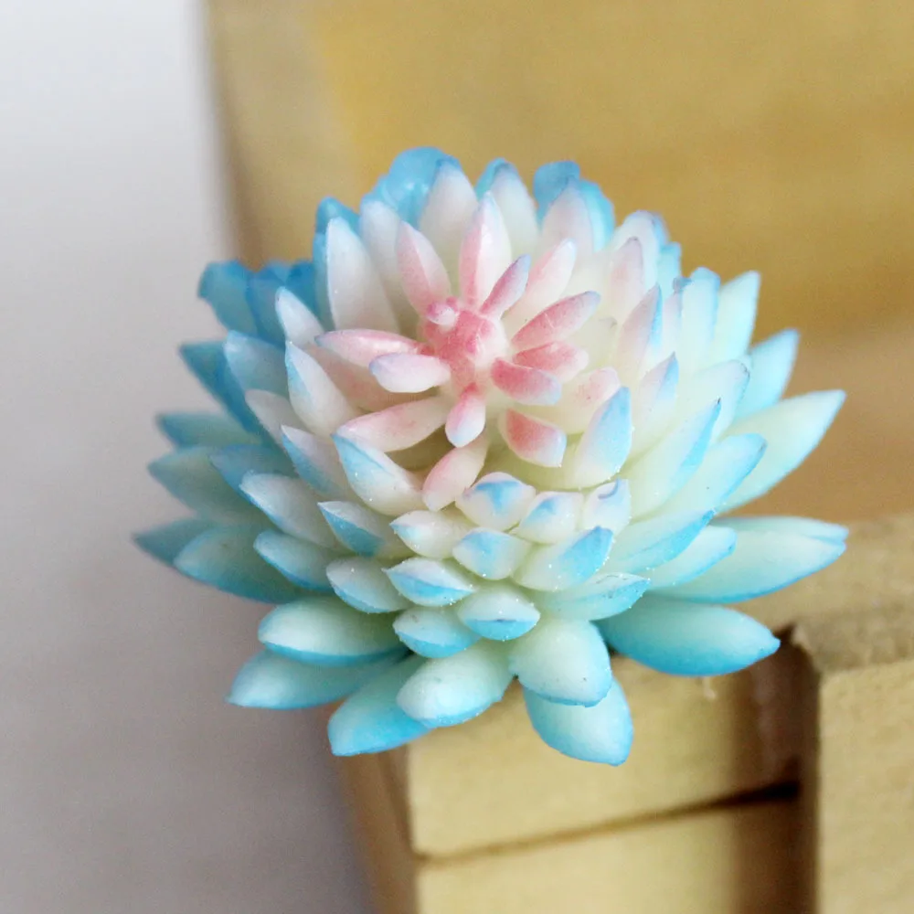 Искусственные суккуленты растений бонсай цветок лотоса Рождество Хэллоуин