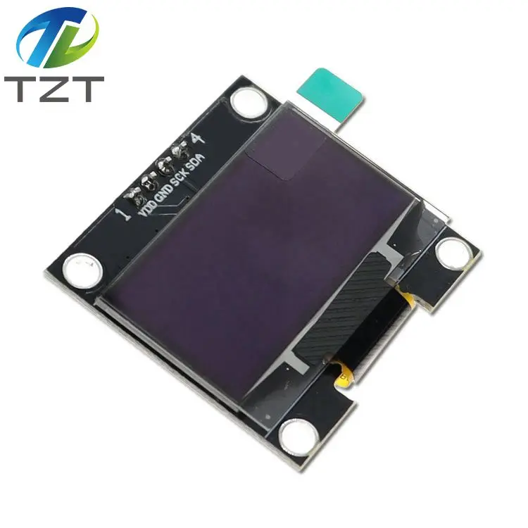 1,3 дюймов oled IIC Серийный белый oled-дисплей модуль 128X64 I2C SSD1306 12864 ЖК-экран Плата VDD GND SCK SDA для Arduino черный