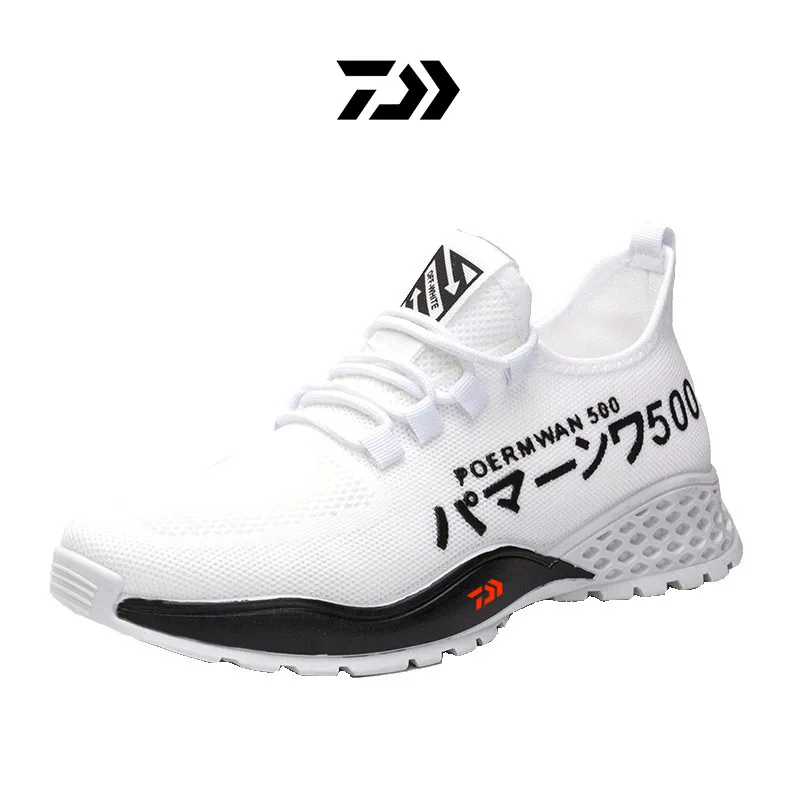 

2021 New Men's Daiwa Hiking Fishing Shoes Non-slip Hiking Boots Outdoor Sports Breathable Running Wear-resistant Fishing Shoes