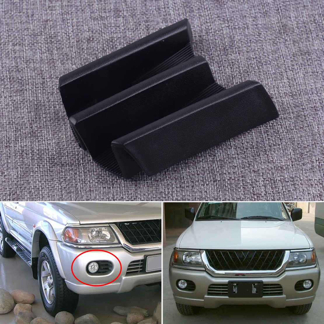 DWCX передний правый противотуманный светильник решетка лампы подходит для Mitsubishi