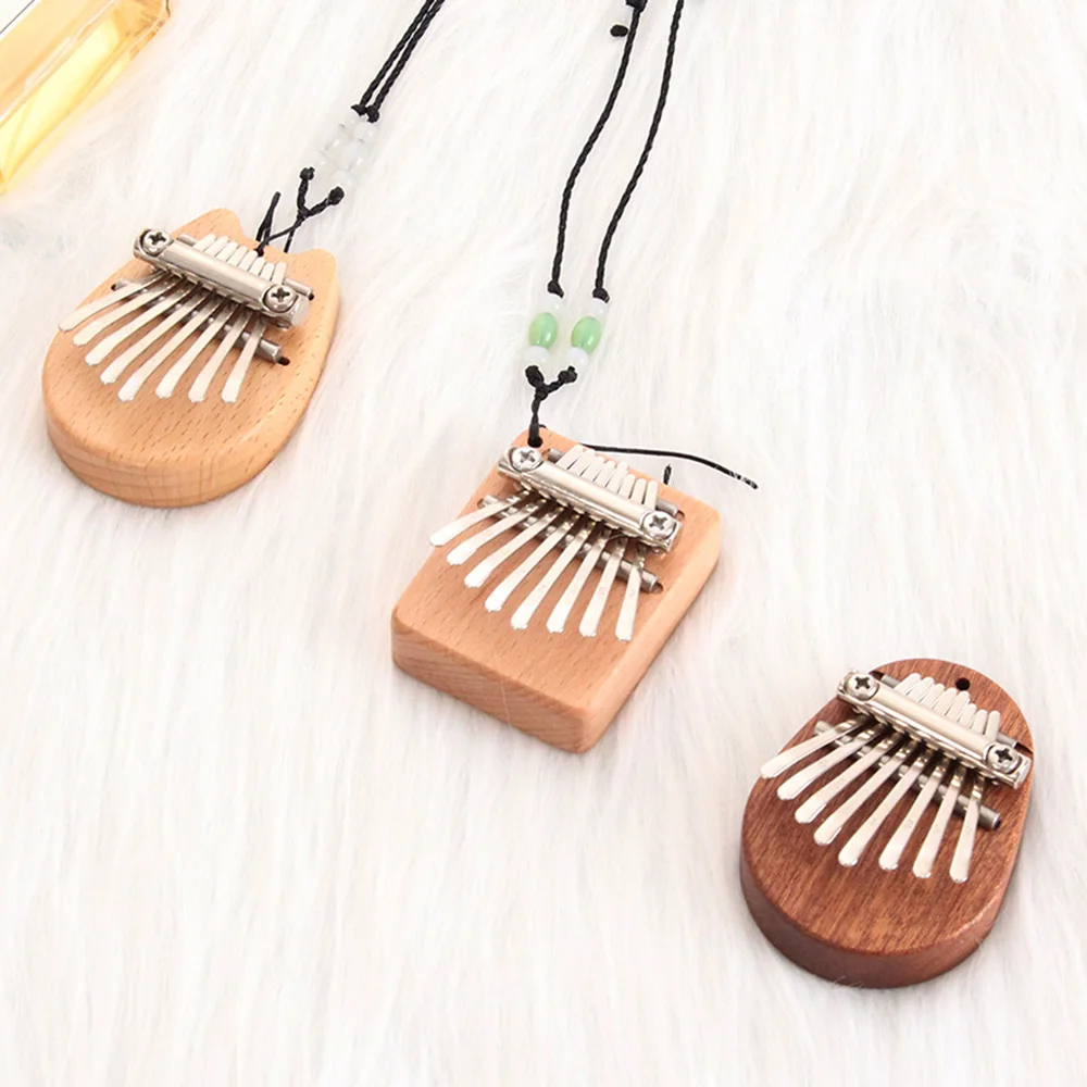 Миниатюрное пианино Kalimba с 8 клавишами отличный звук клавиатура для пальцев