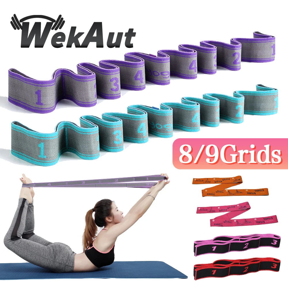 

Эластичный пояс из полиэстера и латекса для занятий йогой и фитнесом