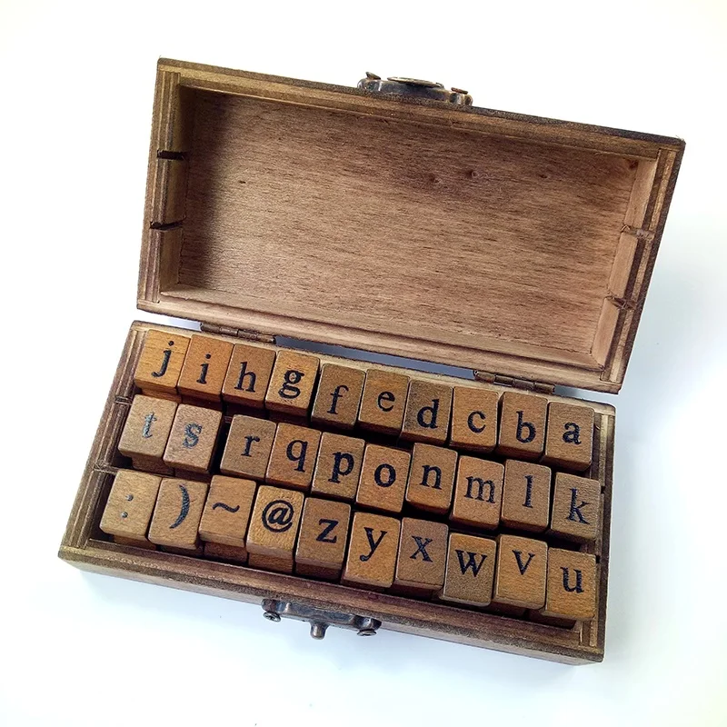 30 шт./набор декоративные деревянные буквы | Дом и сад