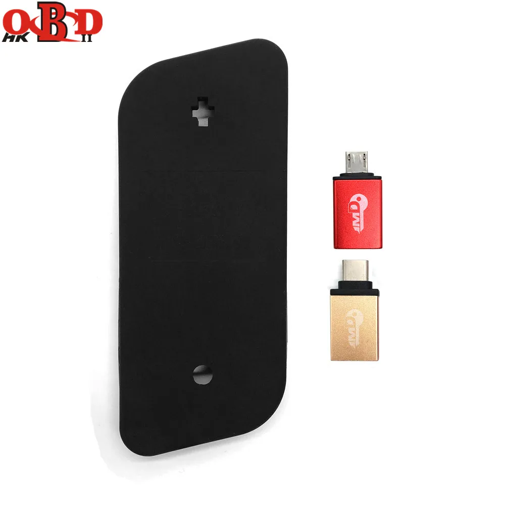 Силиконовый защитный чехол HKOBDII резервная крышка с 2 OTG USB адаптерами для удобного