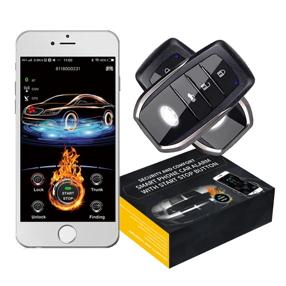 Автомобильный пульт дистанционного запуска Cardot Gps Gsm |