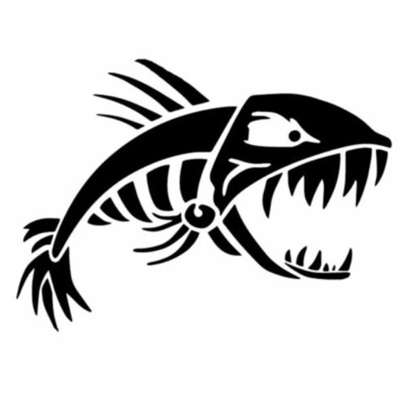 

Популярная свирепная Акула Автомобильная Наклейка виниловая рыба животные водонепроницаемые 15 см