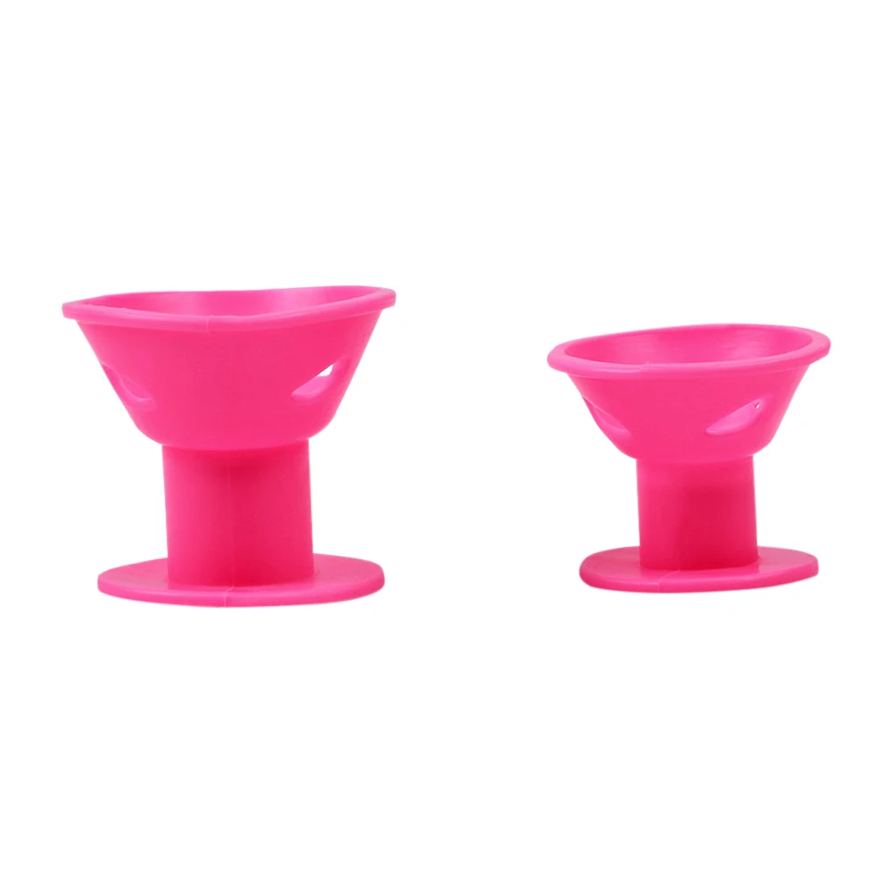 

Silicone Women Sleeping Bell Curler Hair Tools 40pcs Mushroom Hairstyle Roller Perm Easy Use Practical Hair Styling Tools