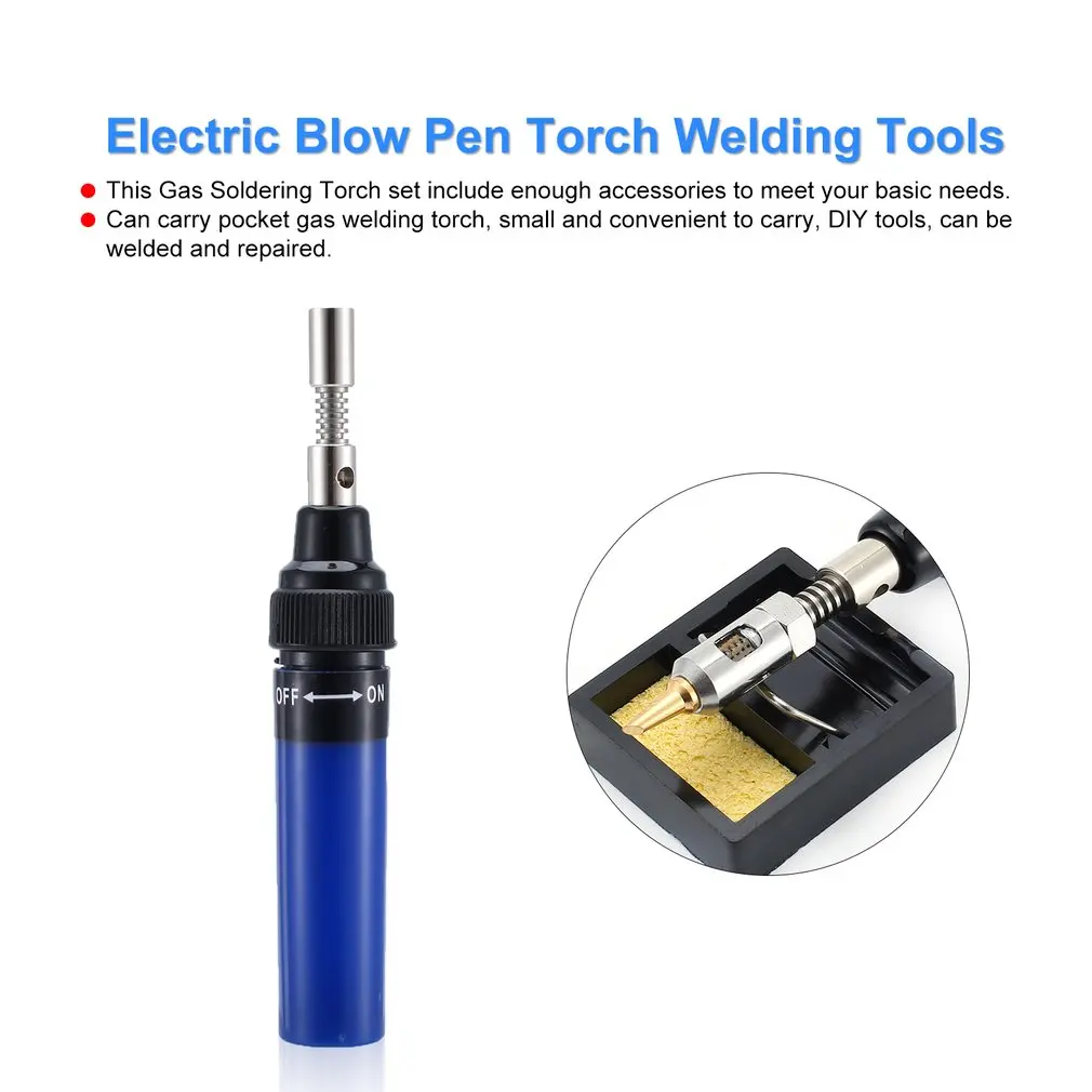 Набор газового паяльника 10 в 1 беспроводной портативный инструмент для нагрева