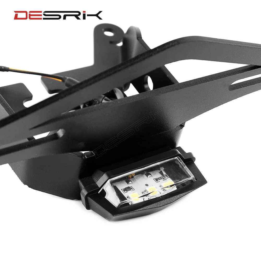 

License Plate Holder For SUZUKI SV650 2016 - 2019 2020 SV650X 2018 2019 2020 Motorcycle Mount Tail Rear Bracket Plate Kit