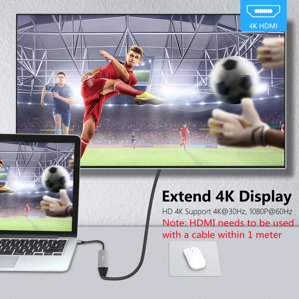 GOOJODOQ USB C концентратор 3 0 Type адаптер для HDMI-совместимый thunderbolt PD док-станция iPad Macbook