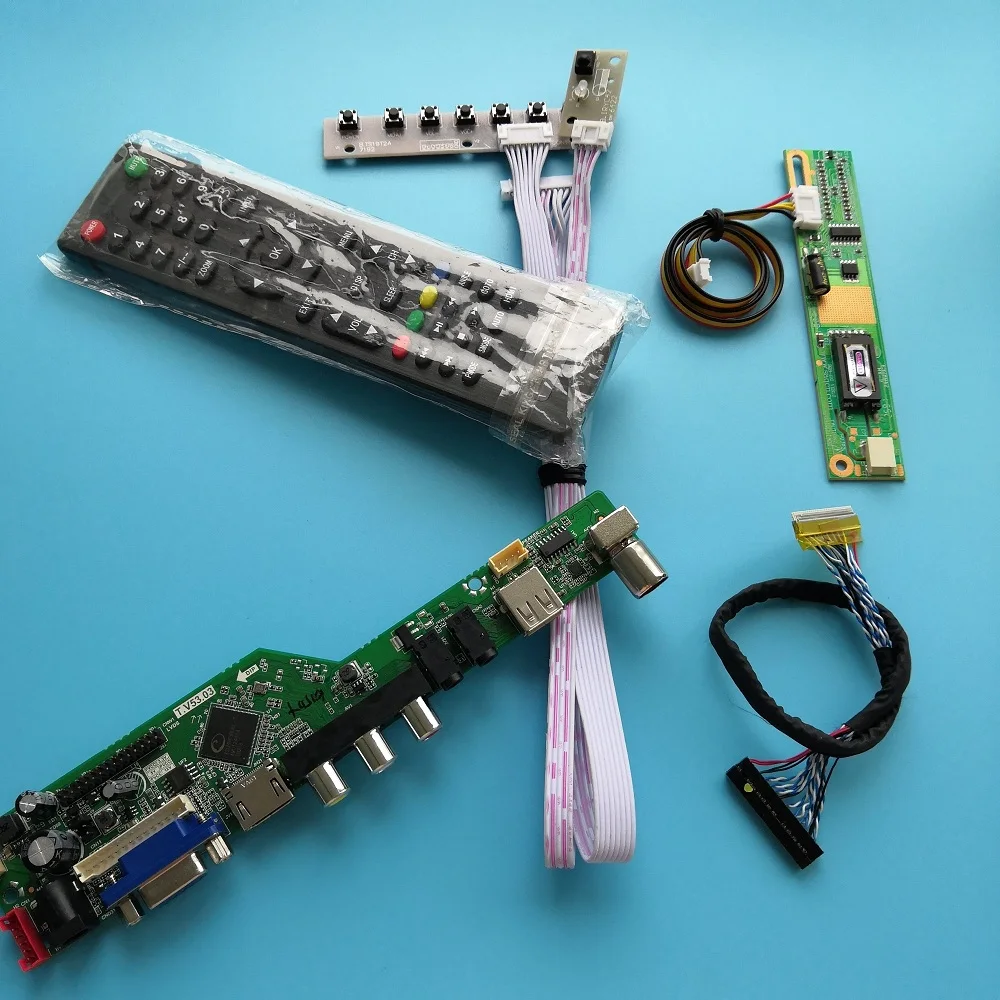 TV Controller Board kit For N156B3-L02 N156B3 1366*768 panel screen HDMI-Compatible USB LCD LED AUDIO VGA AV monitor display