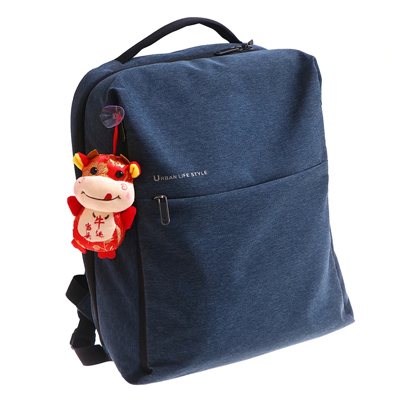 

2021 Year Cow Plush Toy Cattle Keychain Doll Keying Bag Pendant Accessories Gift New