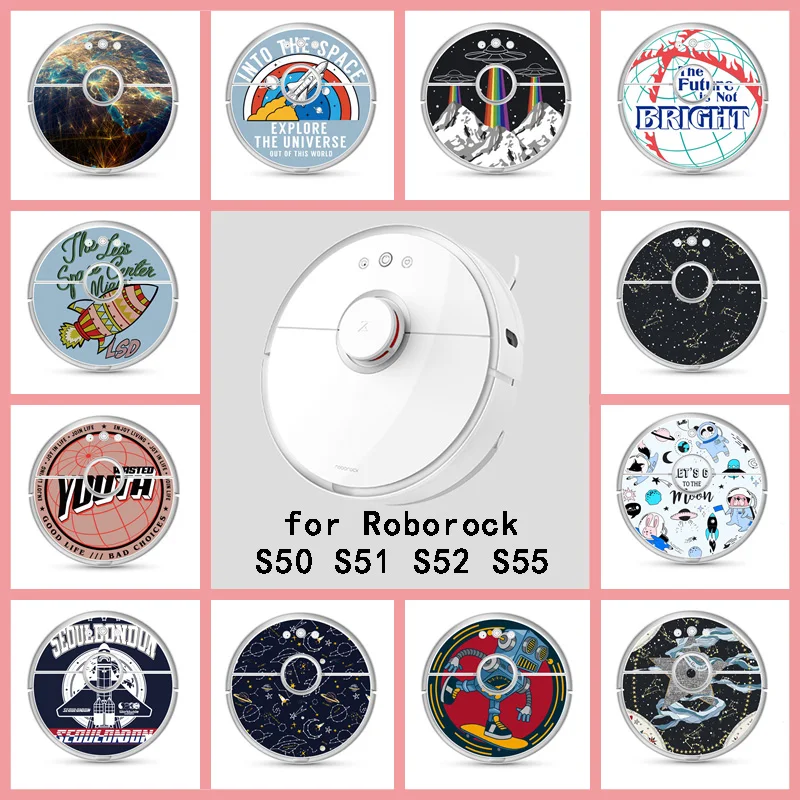 Поставка индивидуальных милых наклеек Вселенной на заказ для робота пылесоса