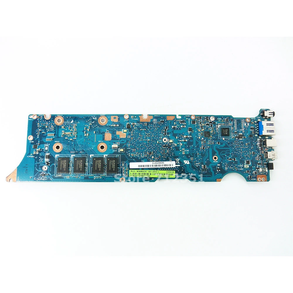 UX31E с i5-2557 процессор 4 Гб RAM материнская плата ASUS UX31 для ноутбука USB 3 0 100%