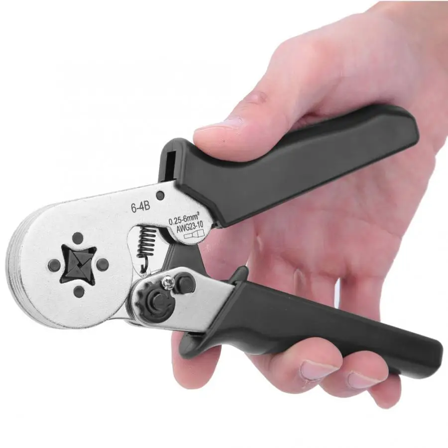 krimptang HSC8 6-4B Crimping Pliers Self-Adjustment Needle Type Terminal Crimper 23-10AWG crimping tool | Инструменты
