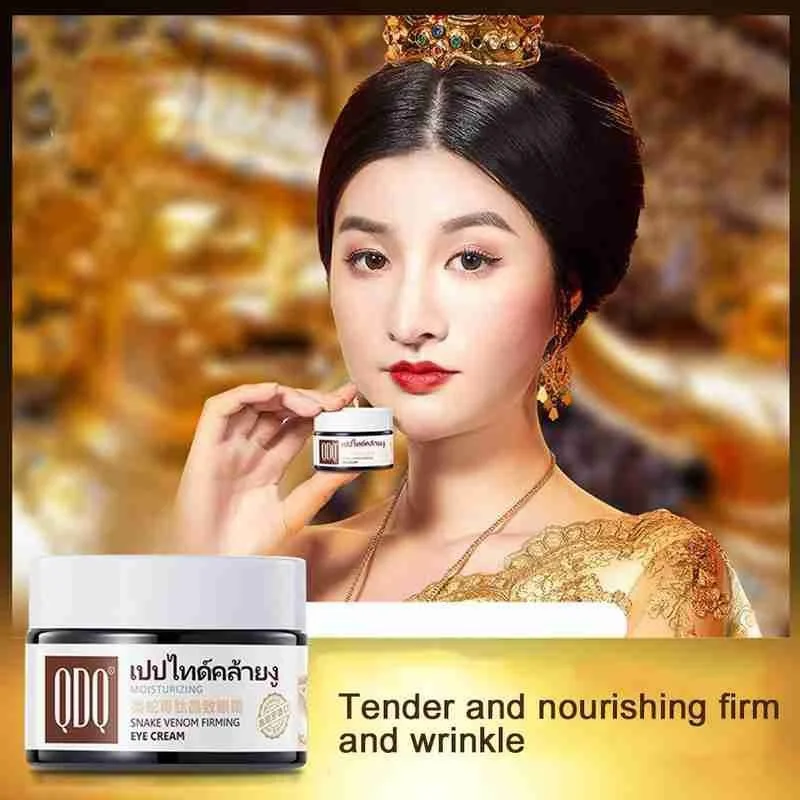 

30g Snake Venom Peptide Crystal Eye Cream Moisturizing Nourishing Firming Remove Puffiness Eye Cream