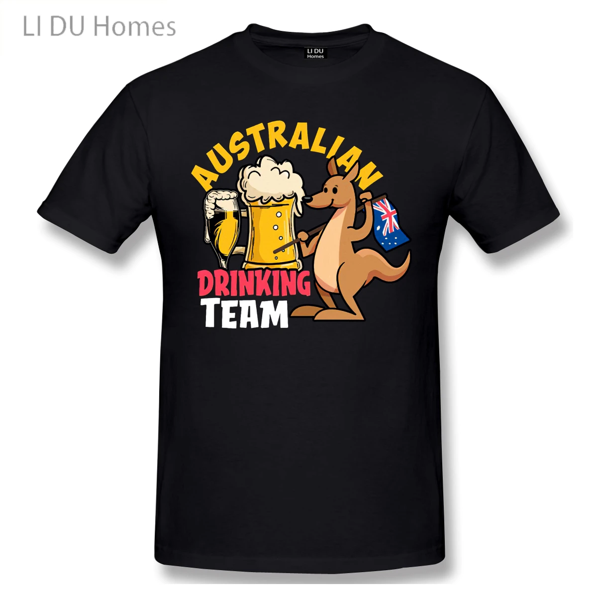 

LIDU Australia Drinking T shirt man T Shirt Woman