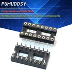 10 шт. круглое отверстие 16 контактов 2,54 мм DIP 2,54 DIP16 ИС адаптер припоя Тип 16 PIN IC Разъем