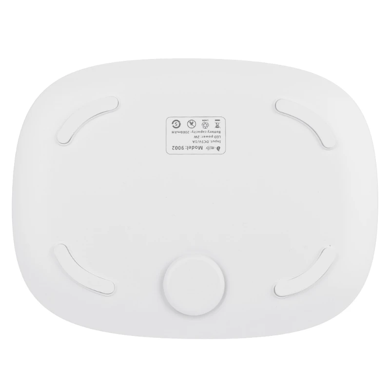 

360 Rotating Touch Screen Cosmetic Makeup Mirror Tabletop With LED Light Travel