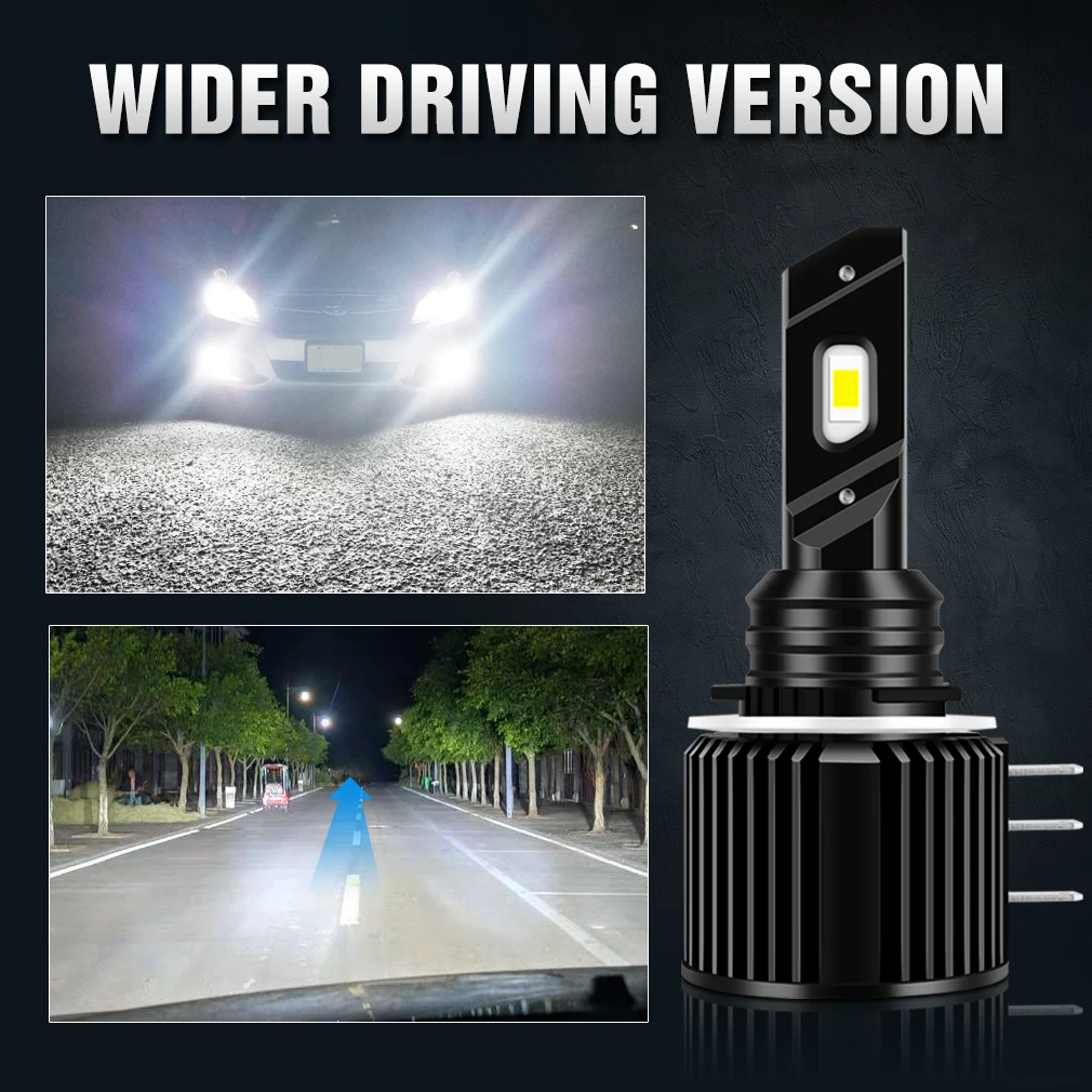 

Xstorm H15 LED Bulb Canbus No Error 3570 CSP Car Headlight High Beam Automobiles Light 12V 6000K White Auto Lamp for VW Audi BMW