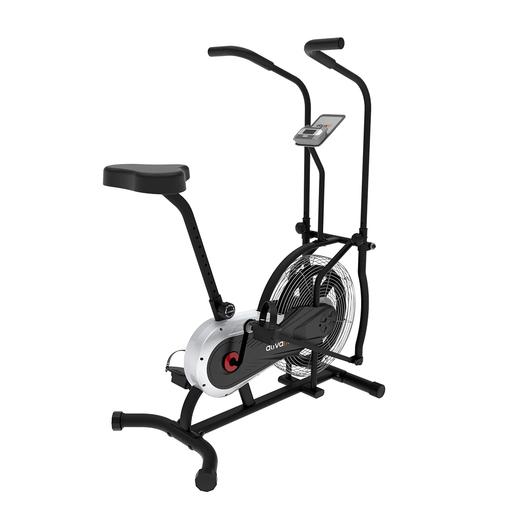 

Велотренажер с системой сопротивления воздуха