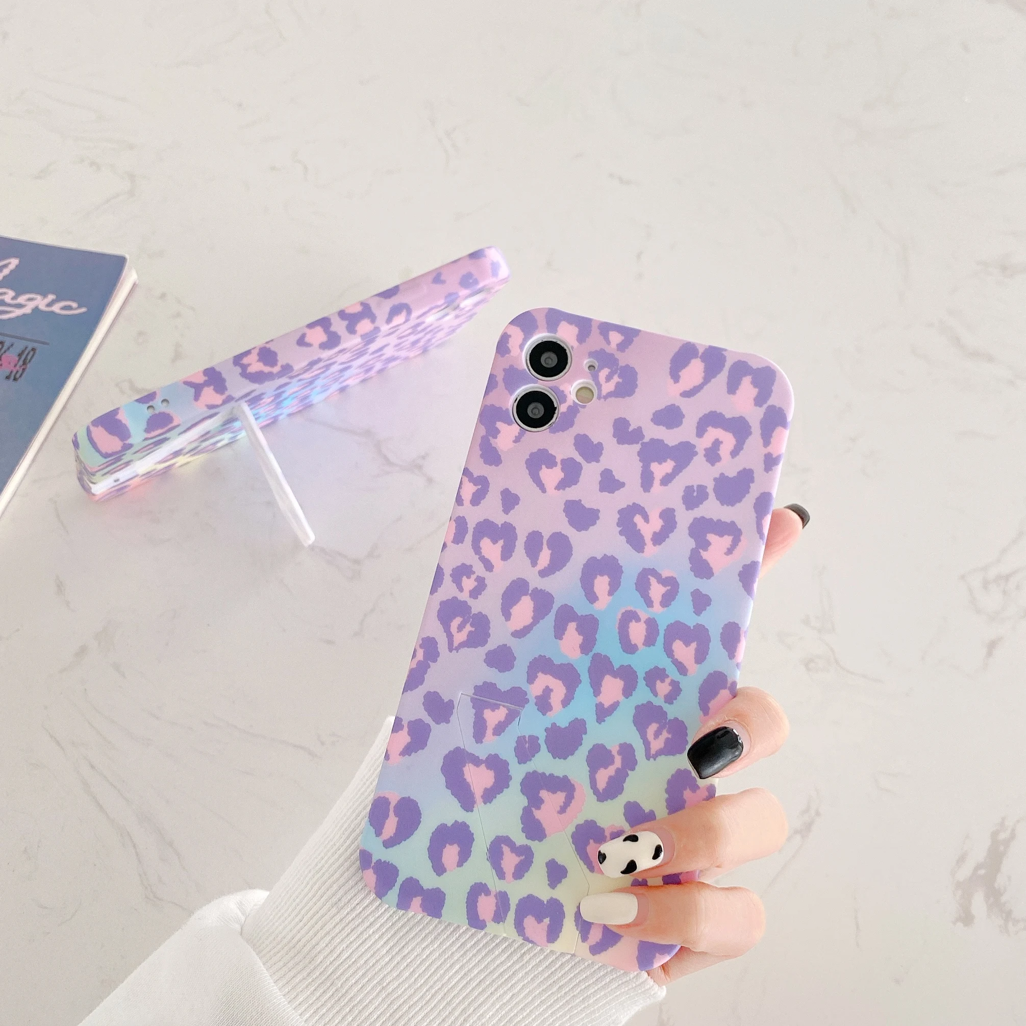 Чехол-подставка LACK для iphone 11 Pro Max XR X XS 7 8Plus SE2 | Мобильные телефоны и аксессуары