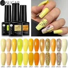 UR SUGAR желтый Цветной Гель-лак для ногтей, неоновый блеск, впитывающий УФ-светодиодный гель для дизайна ногтей, маникюрный Гель-лак для ногтей