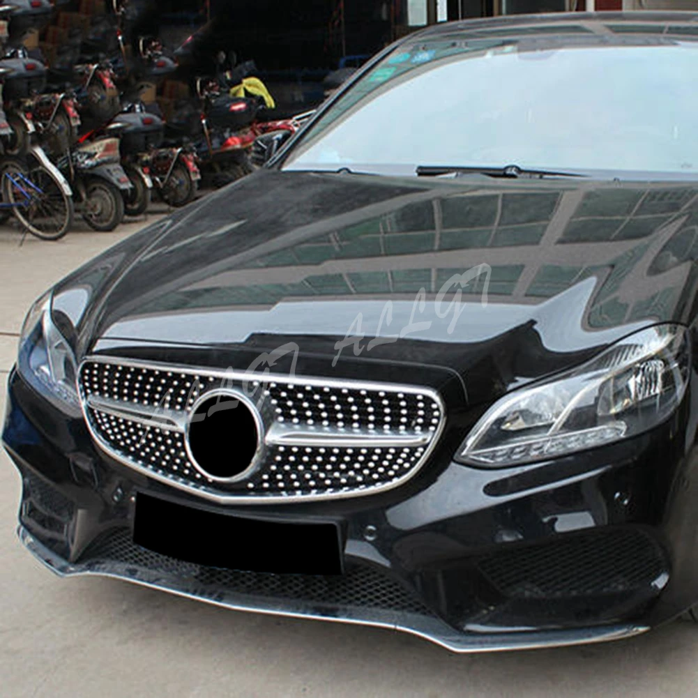 Передний жаберный бампер верхняя решетка радиатора подходит для Mercedes Benz W212 E-Class